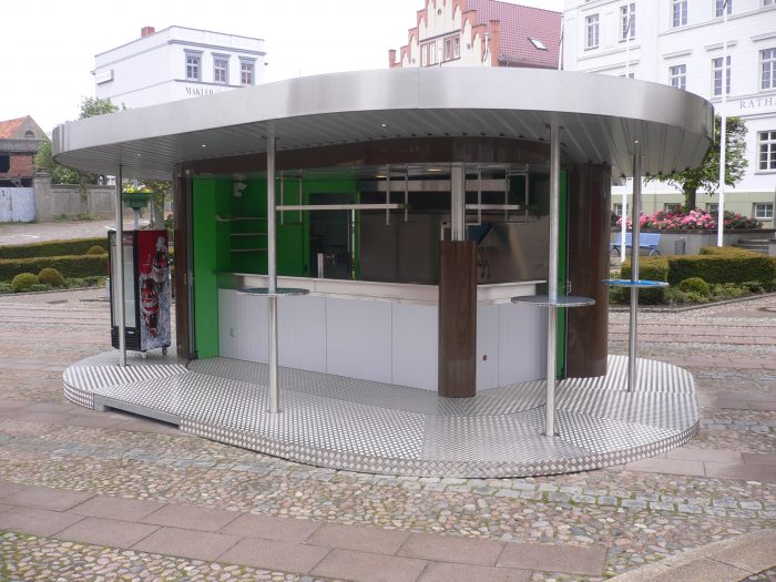 Eis Stand Kiosk Pavillon Verkaufsstand Ice cream